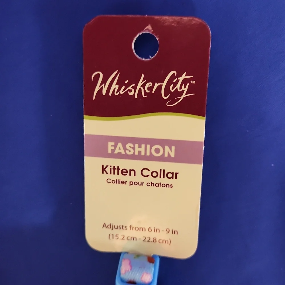 WhiskerCity Kitten Breakaway Collar